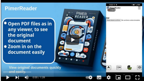 Video PimerReader by Pimersus