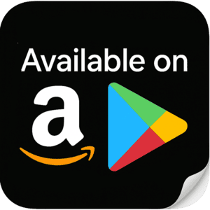 Available on Amazon and Play Store